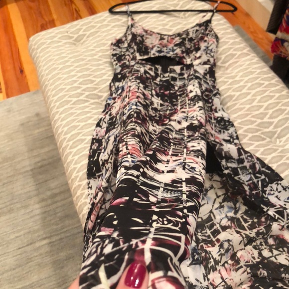 Topshop Petite cut out maxi dress US 6P - Picture 6 of 6